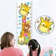 Наклейка на стіну UKC Baby Play дитячий ростомір Жираф та його друзі 78х24 см Різнокольоровий (33003) - зображення 2