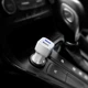 Автомобильное зарядное устройство Hoco Z23 2 USB 2.4A Micro-USB белое - изображение 2