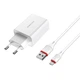 Зарядний пристрій Borofone BA21A USB QC Micro-USB білий - зображення 1