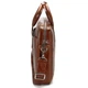 Сумка мужская кожаная Tom Stone 7151 R для ноутбука 15,6" коньячного цвета + кожаный картхолдер в подарок - изображение 5