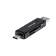 Кардридер Grand-X 3в1 Type-C, USB3.0, microUSB, SD, microSD (CR-575) - изображение 5