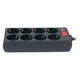 Мережевий фільтр RS-8 PROTECT 1.8m Black (EL122300021) - зображення 2
