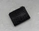 Кошелек из кожи крокодила Ekzotic Leather Черный (cw 88) - изображение 2