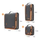Набор органайзеров для путешествий Bagsmart серый с оранжевым (BM0104087AN008) - изображение 3