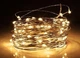 Светодиодная гирлянда нить капли росы на 100 Led электрическая белая теплая 10 м (2К-25144) - изображение 1