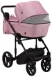 Коляска 2 в 1 Adamex Amelia кожа 100% SM5 розовый - изображение 5