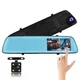 Зеркало для машины L1022 L9003 Touch screen 4.3" 1080P Full 2 камеры HDSYR_1179 - изображение 2