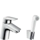 Смеситель с гигиенической лейкой Hansgrohe Logis EcoSmart 71290000 - изображение 1