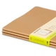 Блокнот Moleskine Cahier Бежевий Великий 120 сторінок нелінований 19х25 см (9788883705069) - зображення 5
