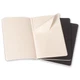 Блокнот Moleskine Cahier Чорний середній 80 сторінок нелінований 13х21 см (9788883704970) - зображення 2