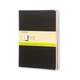 Блокнот Moleskine Cahier Чорний Великий 120 сторінок нелінований 19х25 см (9788883705038) - зображення 1