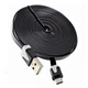 Кабель, шнур USB-MICRO USB плоский провод 3 метра HORTON - изображение 1