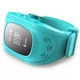 Розумні годинник Smart для дітей з GPS трекером Baby Watch Q50 Бірюзові - зображення 2