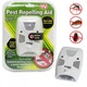 Riddex Quad Pest Repelling Aid Відлякувач щурів, мишей, тарганів павуків бліх мух, комарів TA177AS - зображення 1