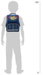 Рюкзак школьный каркасный Kite Education Hot Wheels 35x25x13 см 11 л Темно-синий (HW19-501S-1) - изображение 6