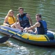 Трехместная надувная моторно-гребная лодка Intex Challenger 3 Set 295х137х43 см + Алюминиевые весла, ручной насос и 2 надувных сиденья Оригинал (intx-68370) - изображение 4
