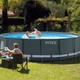 Круглый каркасный бассейн Intex 26326 (488 x 122 см) Ultra XTR Frame Pool - изображение 4