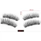 Ресницы накладные на 3 магнитах Magnetic Lashes 24р/3 магнитные + пинцет - изображение 2