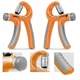 Эспандер кистевой пружинный ножницы Power System PS-4021 Power Hand Grip Orange - изображение 3