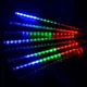 Светодиодная гирлянда Тающие сосульки Метеоритный дождь 240 Led электрическая 3,5 м мультицвет K-25171 - изображение 1