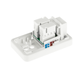 Розетка Logicpower (LP-112) 1-порт. RJ-45, кат.5e UTP - зображення 5