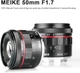 Объектив MEIKE 50 mm F/1.7 MC (MK-50 F1.7) для Canon RF (Canon EOS R, EOS RP) - изображение 1