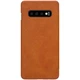 Чохол-книжка NILLKIN Qin Series для Samsung Galaxy S10 - Brown - зображення 2