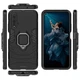 Ударопрочный чехол Transformer Ring for Magnet для Huawei Honor 20 / Nova 5T Черный / Soul Black Без бренда - изображение 4