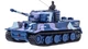 Танк микро р/у 1:72 Tiger со звуком (хаки синий) - изображение 1