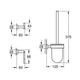 Набор аксессуаров City 3 в 1 Grohe Essentials Cube 40757001 - изображение 2