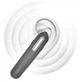 Бездротова гарнітура GOLF GF-B6 Bluetooth Headset Black - зображення 2