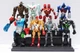 Игровой набор Heroes JAKKS Роботы Боксеры 8 шт фигурки 13 см + Свет Real Steel - Живая Сталь - изображение 2