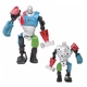 Игровой набор Heroes JAKKS Роботы Боксеры 8 шт фигурки 13 см + Свет Real Steel - Живая Сталь - изображение 3