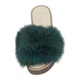 Сабо Litvin Fur зеленые 37 02BP_K40-02 - изображение 4