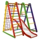 Детский спортивный игровой комплекс Baby Sport SB Эверест Сосна Разноцветный 130х100х130 см (Эверест-4) - изображение 1