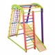 Детский спортивный игровой комплекс Baby Sport SB Кроха мини Дерево Разноцветный 132х85х150 см (1 мини) - изображение 6