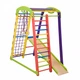 Детский спортивный игровой комплекс Baby Sport SB Кроха мини Дерево Разноцветный 132х85х150 см (1 мини) - изображение 2