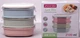 Ланч-бокс Food Box 3 ємності Kamille 20х14,5х18,5 см (kuh0007572) - зображення 4