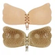 Невидимый силиконовый бюстгальтер Fly Bra B009 Beige, без бретель на шнуровке - изображение 7