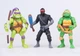 Игровой набор Ninja Turtles Черепашки Ниндзя 6 шт 11 см Леонардо - Донатело - Микиланжело - Рафаель - Учитель Сплинтер - Ниндзя Злодей + Оружие - изображение 5
