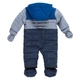 Зимовий суцільний комбінезон NANO F19M485-Nauticalblue сіро-синій 84 - 94 см (F19M485-Nauticalblue-24m) - зображення 2