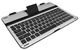 Bluetooth-клавіатура для планшета з діагоналлю 9,7-10" UKC Silver - зображення 2