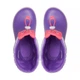 Детские зимние сапоги Crocs Kids LodgePoint Boot С8 25 Фиолетовый на затяжке - изображение 3