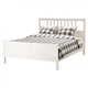 Каркас ліжка IKEA HEMNES 160x200 см Біла морилка 799.293.41 - зображення 1