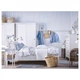Каркас ліжка IKEA HEMNES 160x200 см Біла морилка 799.293.41 - зображення 4