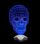 3D светильник ночник 3DLight Череп (10057) - изображение 1