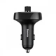 FM-трансмиттер модулятор Baseus + Автомобильное зарядное устройство Bluetooth 2.4A 2USB Silver (CCALL-TM0A) - изображение 2