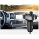 FM-трансмиттер модулятор Baseus + Автомобильное зарядное устройство Bluetooth 2.4A 2USB Silver (CCALL-TM0A) - изображение 10