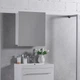 Зеркальный шкаф Fancy Marble MC-700 белый 60х70 см - изображение 1