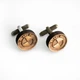 Дерев'яні запонки круглі Bmw Handmade 000083697 - зображення 3
